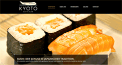 Desktop Screenshot of kyoto-sushibar.com